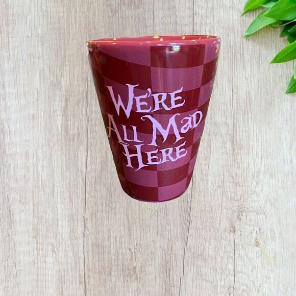 Disney Other - Disney Alice in Wonderland Shot Glass Curiouser